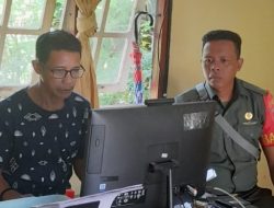 Perbaharui Data Wilayah, Babinsa Laksanakan Puldata Teritorial di Kantor Desa Kendahe Dua