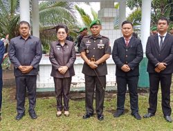 Upacara Ziarah Makam Pahlawan Nasional, Santiago Dalam Rangka Peringatan HUT Kab. Kepl. Sangihe ke- 599 Tahun
