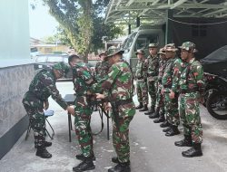 Kodim 1301/Sangihe Gelar Latorsar Umum, UTP Umum, dan Latorjab TA. 2024