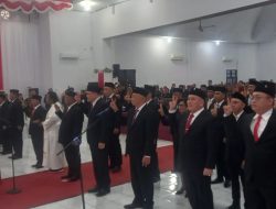 Rapat Paripurna Pelantikan 23 Anggota DPRD Sangihe Periode 2024-2029 Berjalan Lancar