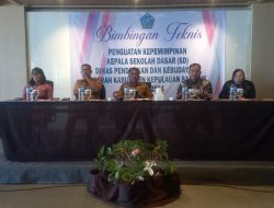 Bimtek Penguatan Kepemimpinan Bagi Kepala Sekolah SD Sekabupaten Kepulauan Sangihe
