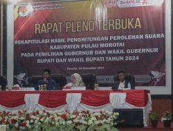 Final, KPU Morotai Tetapkan Rusli – Rio Sebagai Pemenang Pilkada Pulau Morotai 2024 Dengan Perolehan Suara Sah 21.863