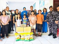 Pangkalan TNI AL Tahuna Melaksanakan Kegiatan Sosial Dibulan Suci Ramadhan 1446 H