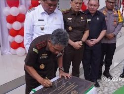 Peresmian Gedung Kantor Baru Kejaksaan Negeri Kepulauan Sangihe