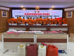 18 Hari Operasi Berantas Premanisme, Polda Sulut dan Jajaran Ungkap 189 Kasus dan Amankan 63 Tersangka