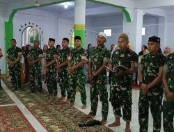 Wakili Dandim 1301/Sangihe, Pasi Intel Pimpin Peringatan Maulid Nabi Muhammad Shalallahu Alaihi Wasallam