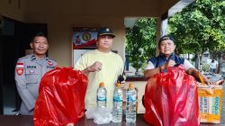 Polsek Tahuna Patroli Pelabuhan Nusantara Tahuna Temukan Miras