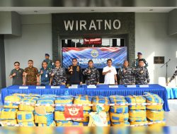 Komitmen TNI-AL Dalam Menjaga Keamanan Wilayah Perairan Indonesia, Gagalkan Penyeludupan Sianida