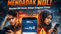 Gangguan BRImo Pagi Ini: Transaksi Terkendala, Masyarakat Resah, Gaji ASN, TNI, Polri dan Pensiunan Tunda. BRI Jamin Tidak Ada Peretasan Hacker