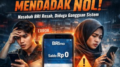 Gangguan BRImo Pagi Ini: Transaksi Terkendala, Masyarakat Resah, Gaji ASN, TNI, Polri dan Pensiunan Tunda. BRI Jamin Tidak Ada Peretasan Hacker
